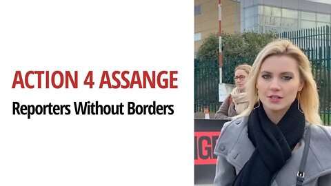 Julian Assange - Action 4 Assange Interviews Reporters Without Borders