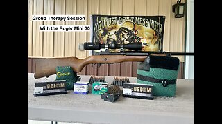 Ruger mini 30 shooting groups