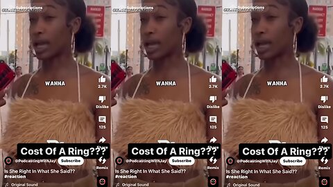 Cost of a ring 💍? Do You (Women) Think Like This?