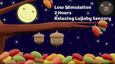 Bedtime Lullaby Sleep Music - Fall Edition, Leaves Falling - 2 Hrs Low Stim #babysleepmusic #lullaby
