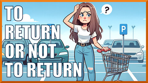 Woman Goes Viral Over Her Stance For NOT RETURNING A SHOPPING CART Is She Right?