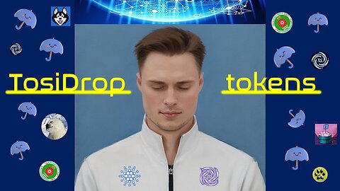 🌍₿💰TosiDrop and Cardano tokens