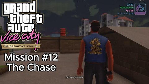 GTA Vice City Definitive Edition - Mission #12 - The Chase [No Commentary]