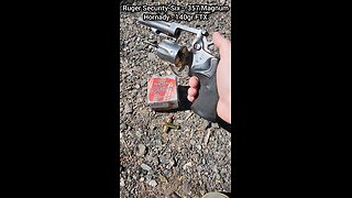 Ruger Security-Six - .357 Magnum Chronograph (Hornady 140gr FTX LeveRevolution)