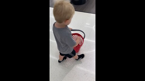 Toddler Runs Some Errands For Mama