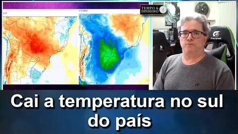 Meteorologia: café sem previsão de chuvas e queda da temperatura no Sul