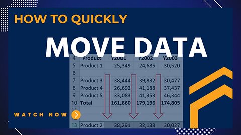 HOW TO QUICKLY MOVE DATA