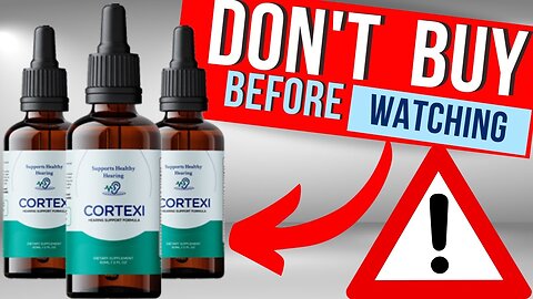 CORTEXI -⚠️BE CAREFUL⚠️- Cortexi Supplement - Cortex Reviews 2023!