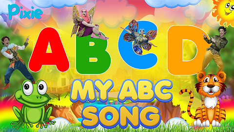 My ABCD Song🌈📚📔 | Pixie Kids Song🎶