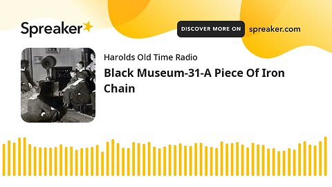Black Museum-31-A Piece Of Iron Chain