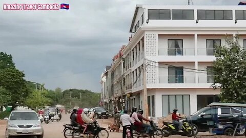 Tour Siem Reap downtown2021, #DrivingTour, News Road update Royal Cambodian Armed Forces Road.