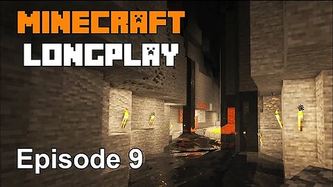 Minecraft Longplay Episode 9 - Building a Well, Adding Details, and Cave Exploration (No Commentary)