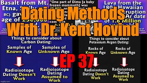 Dr. Kent Hovind's Science Class Ep 37 Dating Methods