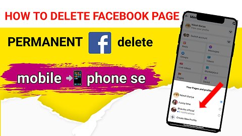 How to delete Facebook page ll Facebook page kaise delete kare