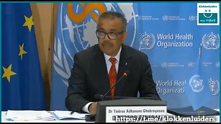WHO's Tedros yesterday on the "Global Digital Health Certificate".
