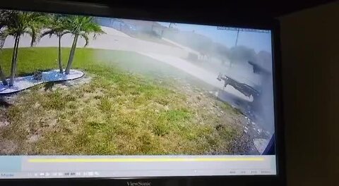 Tow truck security footage