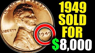 1949 WHEAT PENNIES WORTH MONEY - VALUABLE COINS TO LOOK FOR!!