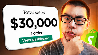 $30,000 With 1 Order | How To Find $1,000,000 High Ticket Niches