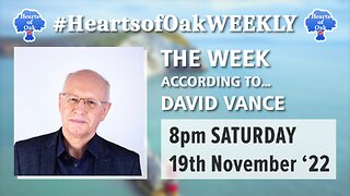 The Week According To . . . David Vance