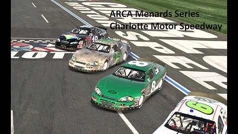 iRacing - ARCA Menards Series - Charlotte Motor Speedway - 12/13/2023