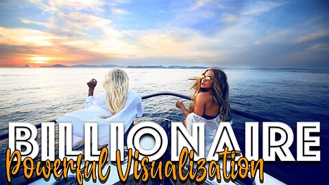 How to get rich 💰 Powerful Visualization 'I AM RICH' Money Affirmations | Billionaire Lifestyle