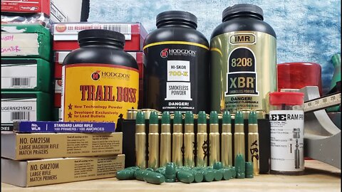 35 Remington - Range Food 4 Ways With A Side Of Federal Primers - Trailboss / 700X / 8208 XBR