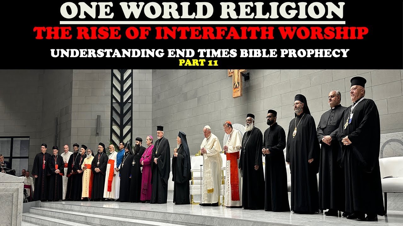 ONE WORLD RELIGION: THE RISE OF INTERFAITH WORSHIP (UNDERSTANDING END TIMES BIBLE PROPHECY PT. 11)