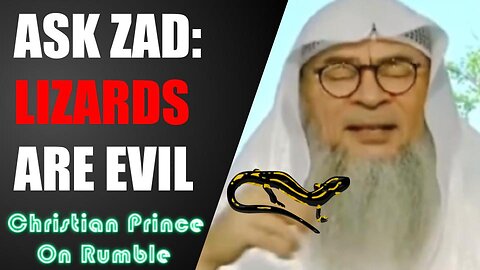ZAD SAYS: House Lizards Are Insects Called Salamanders, And They're EVIL!