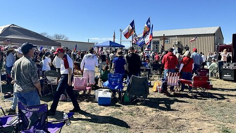 ‘Take Our Border Back’ convoy hosts rally near Eagle Pass