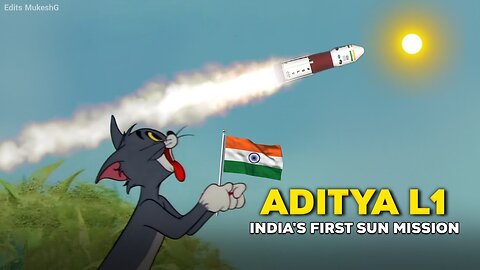 The Story of Aditya L1: Mission Sun | ISRO | Tom & Jerry | Edits MukeshG