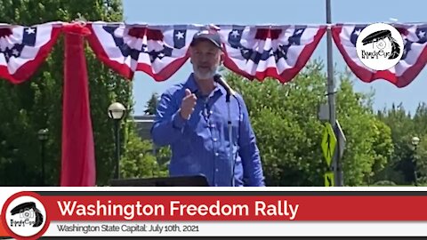 Washington Freedom Rally: Marty McClendon for 10th Congressional on CRT, July 10th, 2021