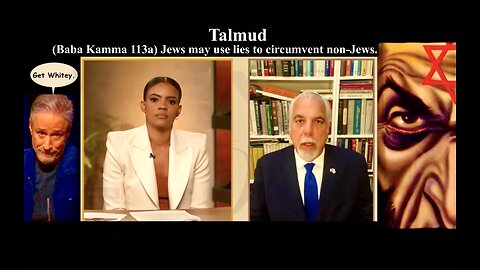 Candace Owens Exposes Rabbi Barclay AntiSemitic Con As Kristi Noem Protects Jon Stewart Hate Speech