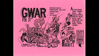 What did You Do In the GWAR with Chuck Varga