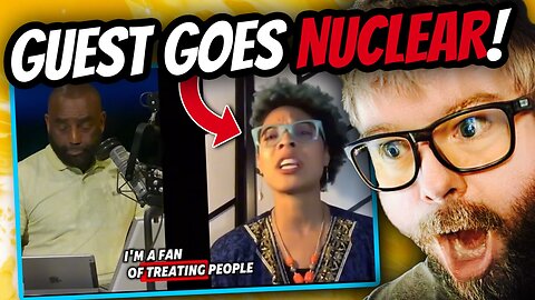 REACTION!! JESSE LEE PETERSON GUEST GETS NUCLEAR LEVEL ANGRY/ LEAVES SHOW!!