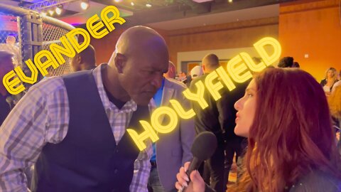 Evander Holyfield: "Freedom is the key to life..."