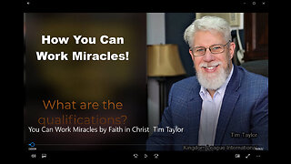 How You Can Work Miracles by Faith