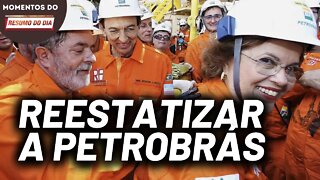 Lula critica destruição da Petrobrás | Momentos