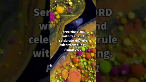 How Should We Serve the Lord? * Psalm 2:11 * Bible Memory Verses