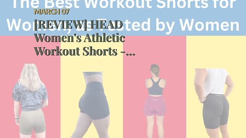 [REVIEW] HEAD Women's Athletic Workout Shorts - Tennis Gym Training & Running Short