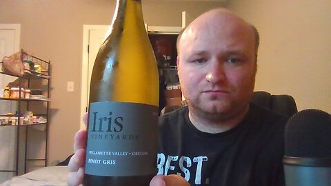 Wine Tasting Iris Vineyards 2022 Pinot Gris Oregon