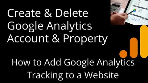 How to Create & Delete google analytics account & property | Add Tracking Code to a Website (Bangla)