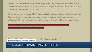 12 Scams of Christmas, Day 4: travel offers