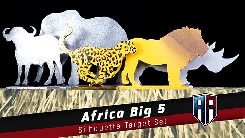 Take an African Airgun Safari with Action Armour Silhouette Targets!