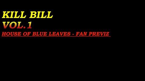 Kill Bill: House of Blue Leaves- unreal engine 4 Previz