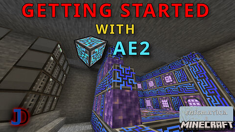 Setting up Applied Energistics 2!!! - Minecraft Enigmatica 8 - S1e14