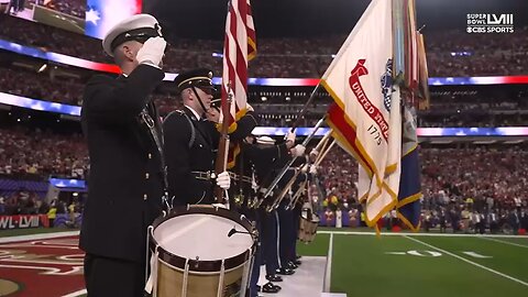 Reba McEntire Sings the National Anthem at Super Bowl LVIII
