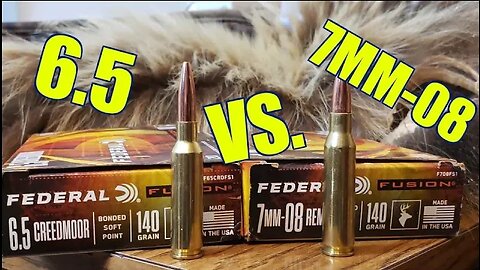 6.5 Creedmoor vs. 7mm-08 Federal Fusion