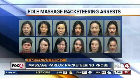 14 arrested in massage parlor crackdown