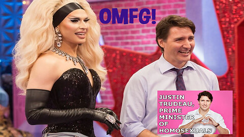 🌈🤢👉Canadian Prime Minister Justin Trudeau Appears on Canada's Drag Race ~ OMFG! 💩👨‍❤️‍👨