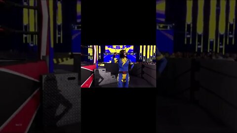 WWE 2k22 Thunder Rosa Entrance #shorts